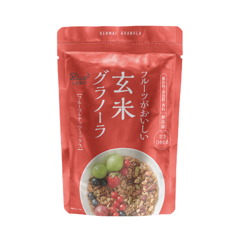 Rice Labo - Genmai Granola in Fruits & Nut Mix 250g