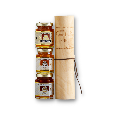 The House Of Honey - Premium Honey Scroll (Jarrah, Redgum, Karri)